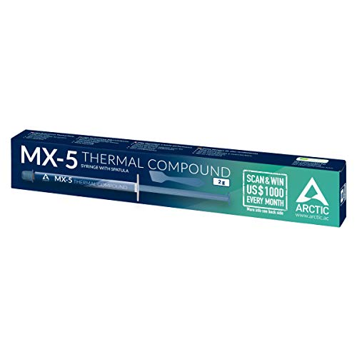 ARCTIC MX-5 Ultimate Performance Thermal Paste for All Processors (2.0 g) ARCTIC MX-5 Ultimate Performance Thermal Paste for All Processors (2.0 g)